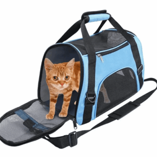 WoYoW®-Comfortabele en veilige katten draagtas | Hoogwaardig nylon materiaal