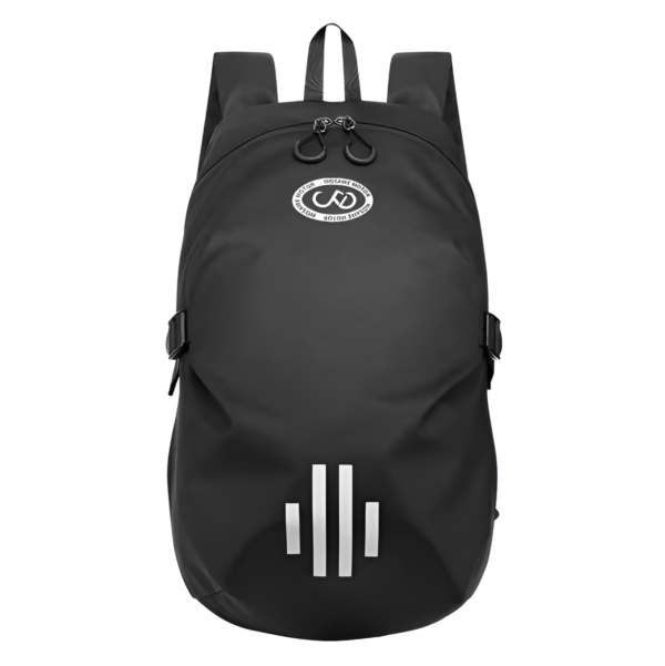 WoYoW® - Grote Capaciteit Motorhelm Tas - Waterdicht, Slijtvast, Reflecterend - Zwart - 50x36x25 cm - Antislip Borstgesp + Verborgen Ritsvak
