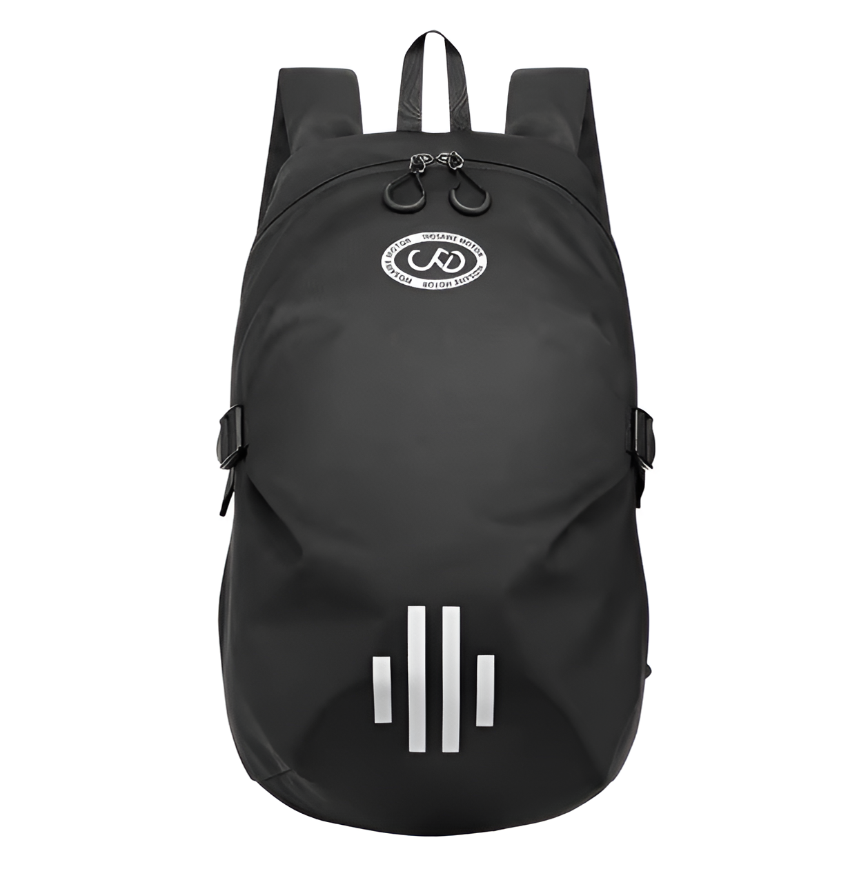 WoYoW® - Grote Capaciteit Motorhelm Tas - Waterdicht, Slijtvast, Reflecterend - Zwart - 50x36x25 cm - Antislip Borstgesp + Verborgen Ritsvak