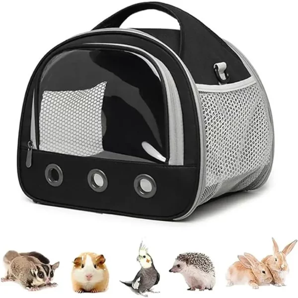 WoYoW®-Maat L - Draagbare kleine dierentas-Compact formaat-Verstelbare schouderband-Duurzaam mesh-materiaal-Comfortabel en veilig-Katten-Huisdieren onderweg