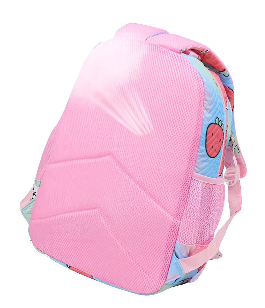 WoYoW®-Nieuwe Schattige Aardbei Rugzak-Hoogwaardig Nylon-Geschikt voor 16 inch laptops-Blauw-Duurzaam en Waterafstotend - Image 4