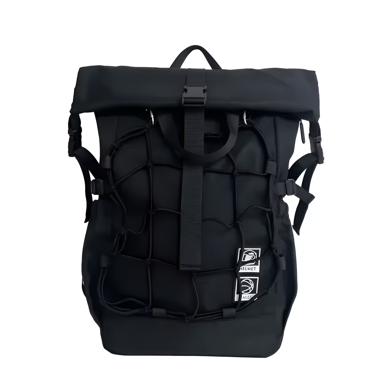 CarryQuest® - Met Grote Capaciteit Voor Basketbal - Sporttas Basketbal - 20-35L - Waterdicht - Trekkoord - Unisex - Zwart