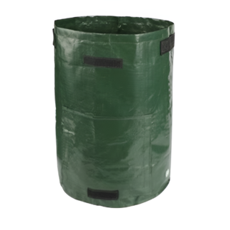 WoYoW®-Aardappel Groeien Zakken PE Plantaardige Planter-Ademend-Lichtdoorlatend-Niet gemakkelijk te vervormen-Ontwerp met Klappe-Toegangskleppen-Stevig en Herbruikbaar-Milieuvriendelijk - 35x45cm 10 gallons-