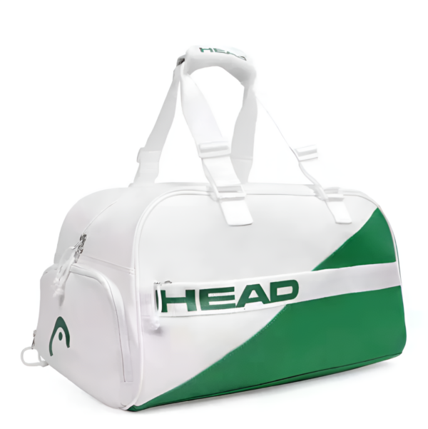 WoYoW® - Tennis Tas - Ruimte voor Racket & Schoenen - Verstelbare Schouderbanden - Padel - Polyester - Pickleball - Squash - Groente