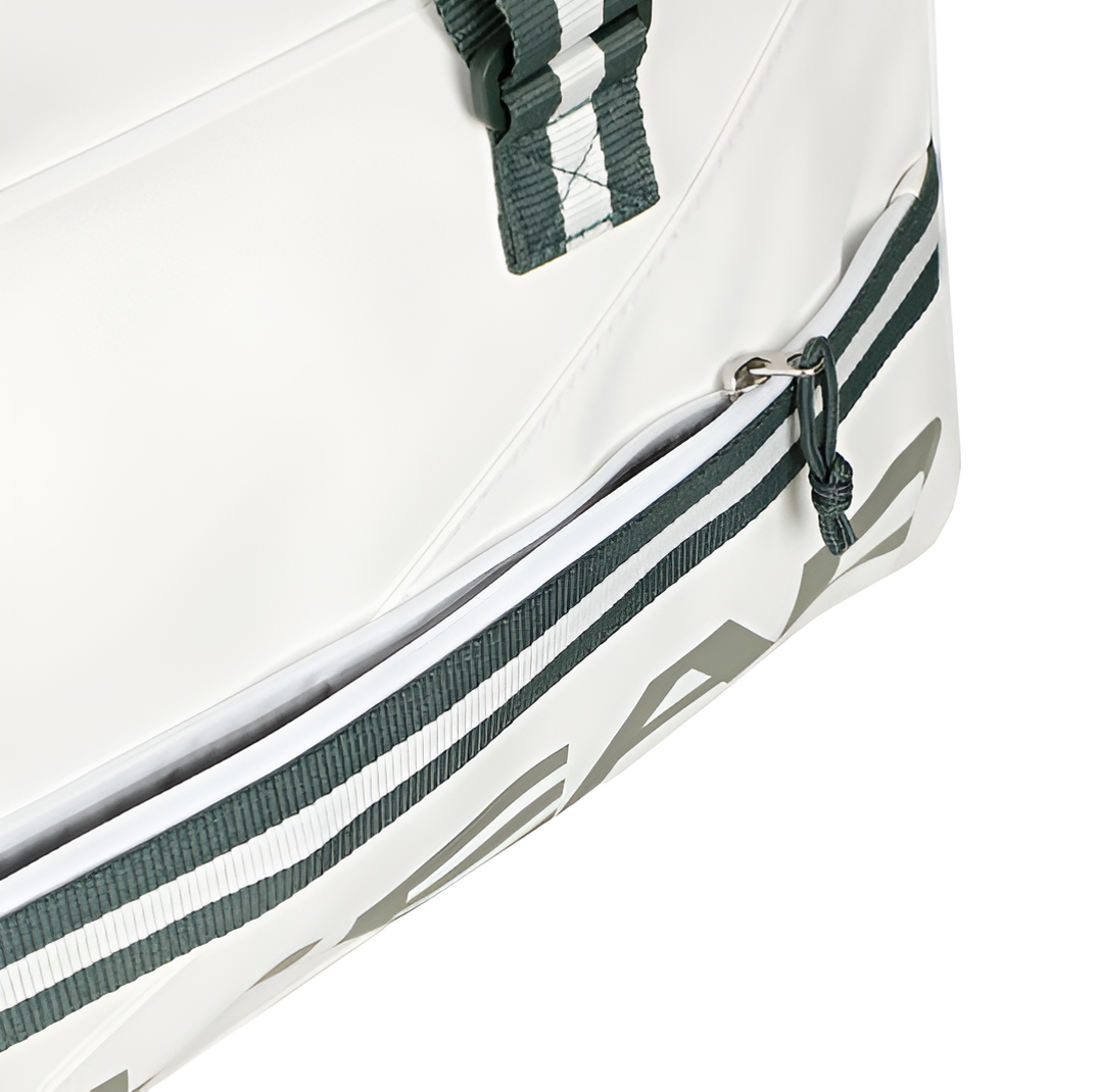 WoYoW® - Tennis Tas - Witte Club Bag - Ruimte voor Racket & Schoenen - Verstelbare Schouderbanden - Padel - Polyester - Pickleball - Squash - Wit - Image 7