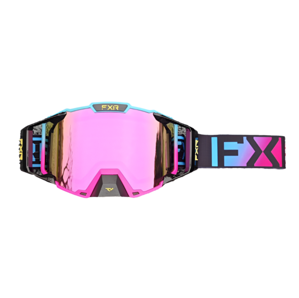 WoYoW® - Motorcross Bril - Off-Road Zonnebril - Mannen - 100% UV - Ventilatie - HD Lens - Helmbescherming - Winddichte Bescherming - Roze