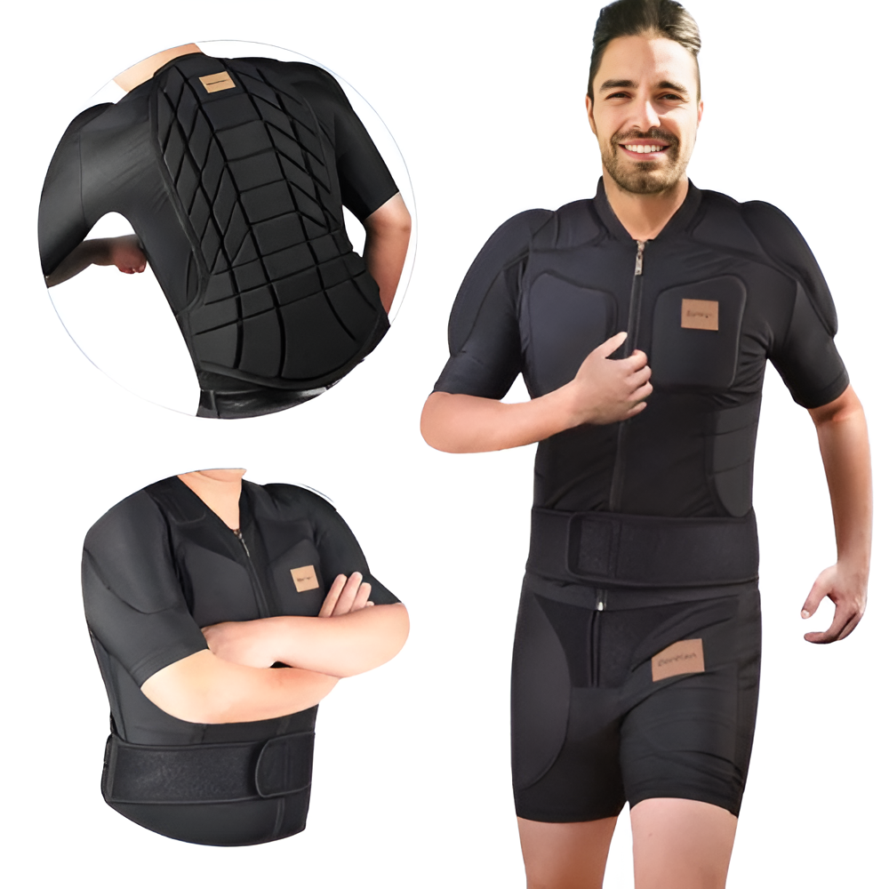 WoYoW® - Ski Rugbeschermer - Ultralicht & Anti-botsing - Outdoor Skiën Anti-botsing - Anti-botsingspantser - Sportshirts - Zwart - Unisex - XXL - Image 5
