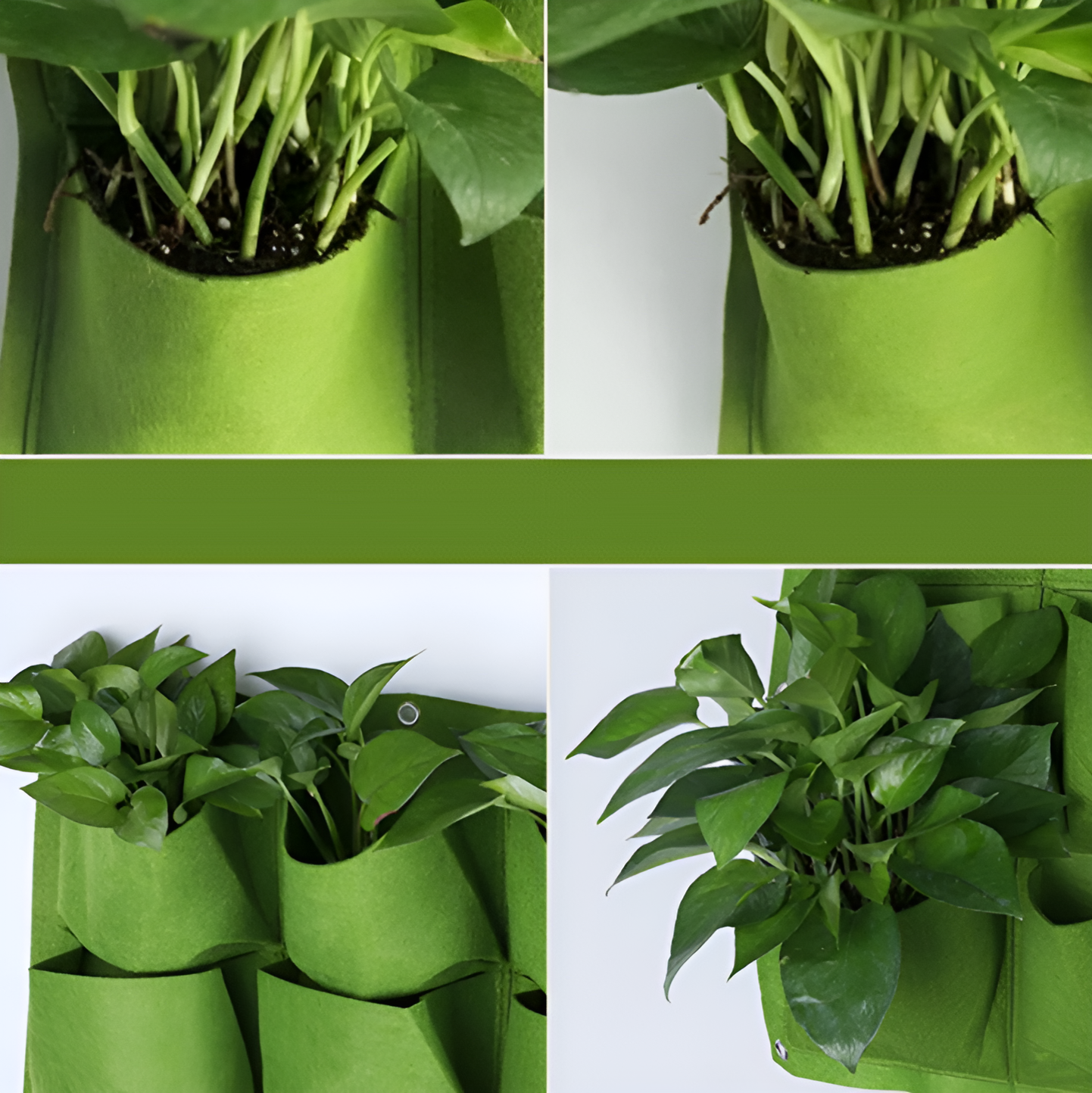 WoYoW® - Viltzakken - Verticaal Tuinieren - 18 zak - 100x50cm - Balkon & Muur - Groene Oase - Image 8