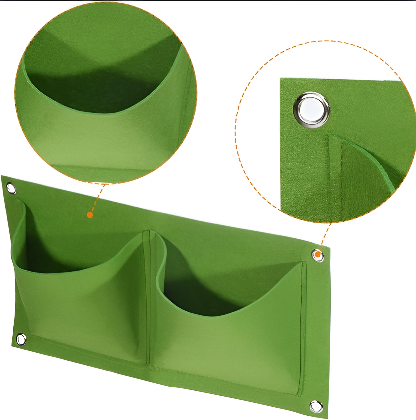 WoYoW® - Viltzakken - Verticaal Tuinieren - 18 zak - 100x50cm - Balkon & Muur - Groene Oase - Image 9