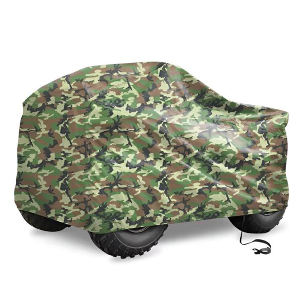 WoYoW® - ATV Afdekking - 3-Stijl - Waterdicht & Sneeuwbestendig - Reflecterende Stroken - Universeel - Camouflage - Maat 2XL