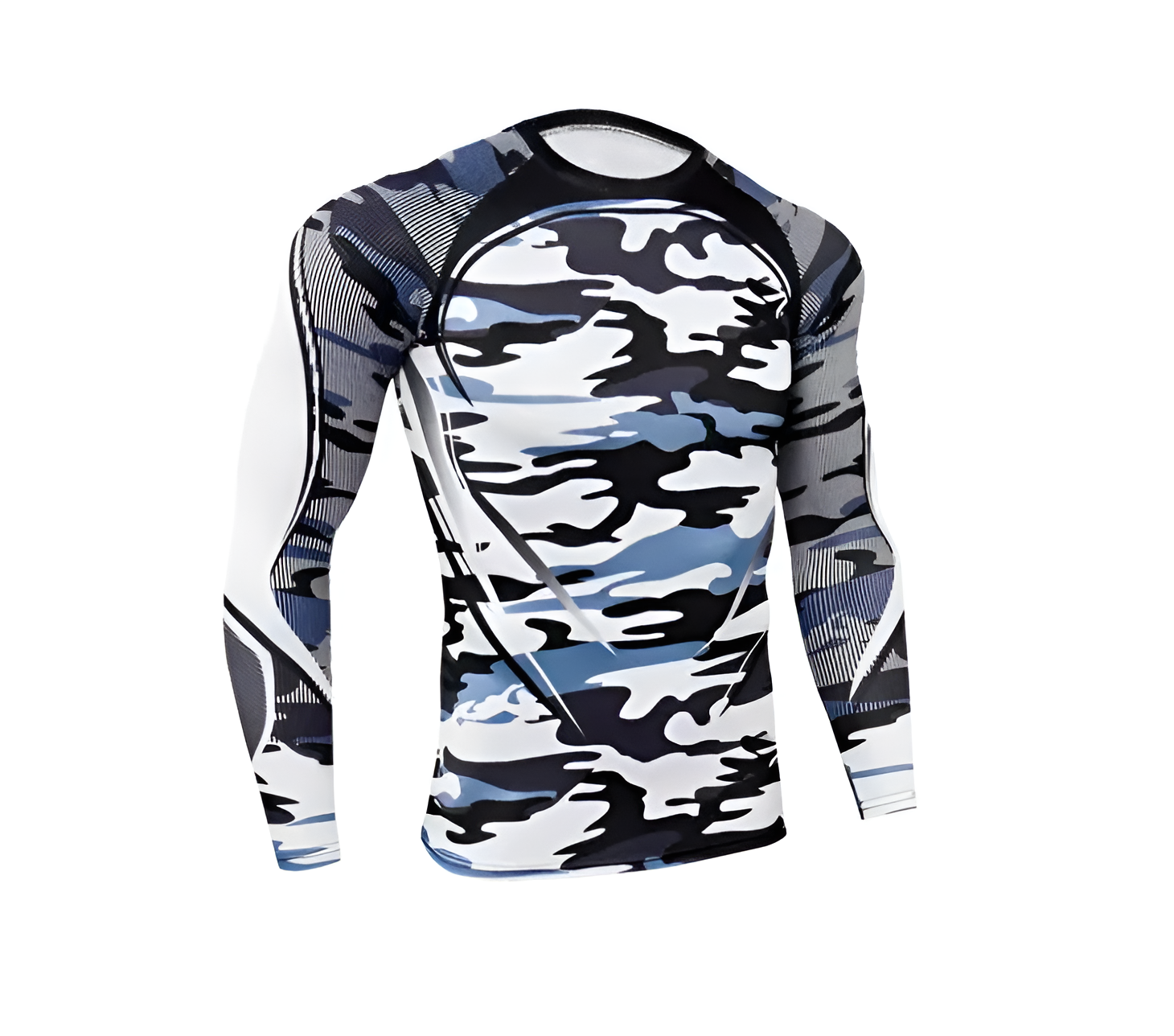WoYoW® - 2x Mannen Compressie Sport T-Shirt - Winter Warm Kompres Thermisch Shirt - Warmte & Prestatie - Geel - XXXL - Image 3