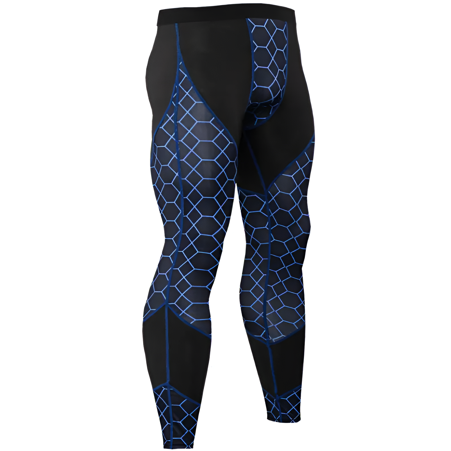 WoYoW® - Thermisch Broek Mannen - Compressie - Snel Droog - Ski Ondergoed - Maat XXL - Blauw - Image 2