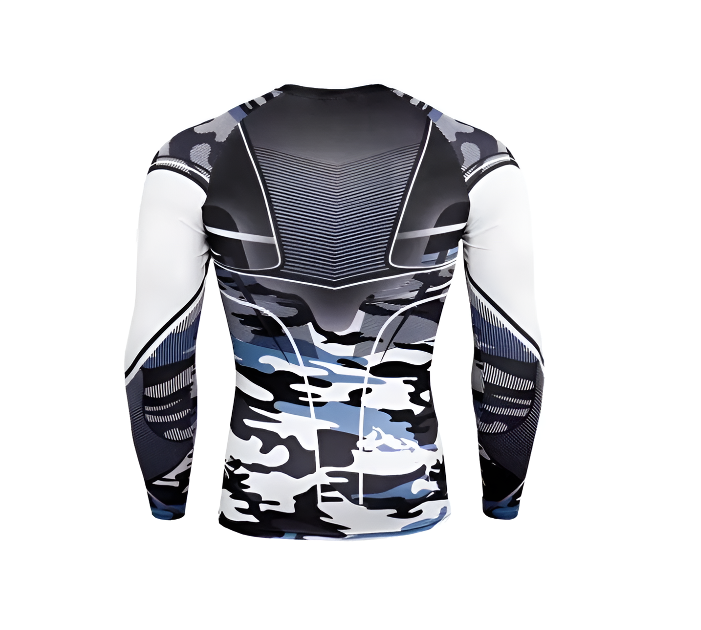 WoYoW® - 2x Mannen Compressie Sport T-Shirt - Winter Warm Kompres Thermisch Shirt - Warmte & Prestatie - Geel - XXXL - Image 4