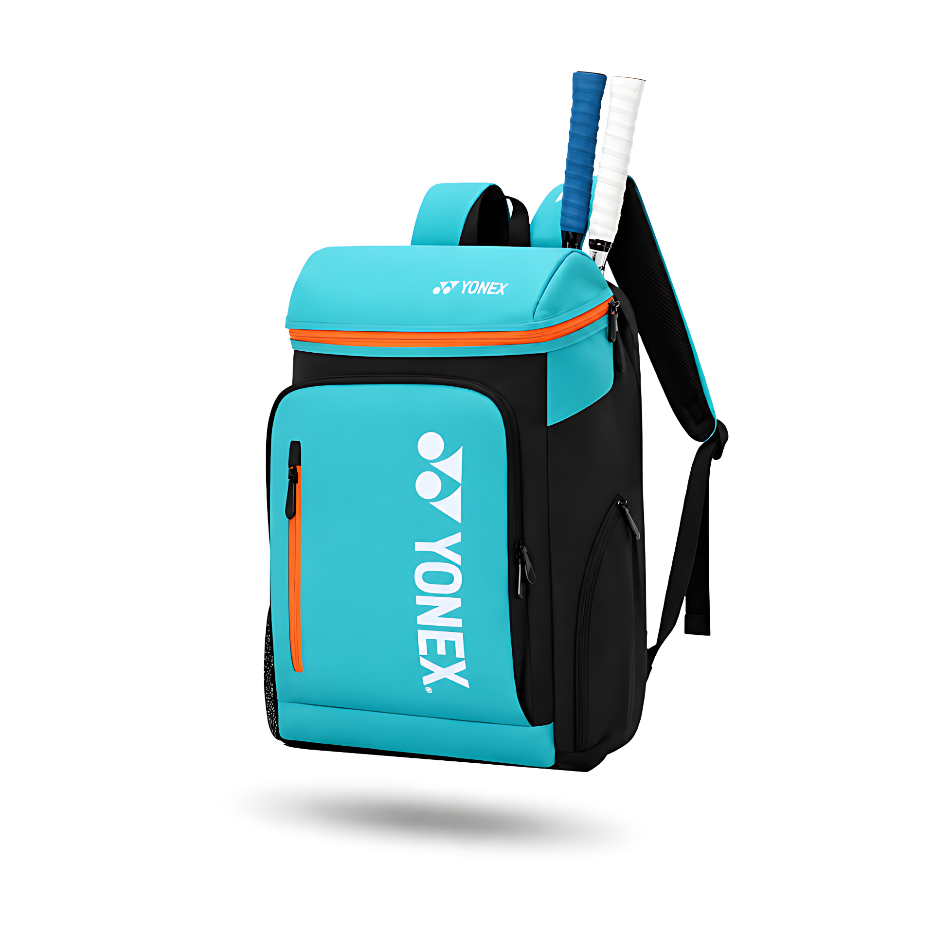 WoYoW® - Badminton Tas Rugzak Voor Mannen - Schoenenvak - Padel Tenis - Schoencompartiment - Racketvak - Verstelbare Schouderband - Polyester - Aquablauw