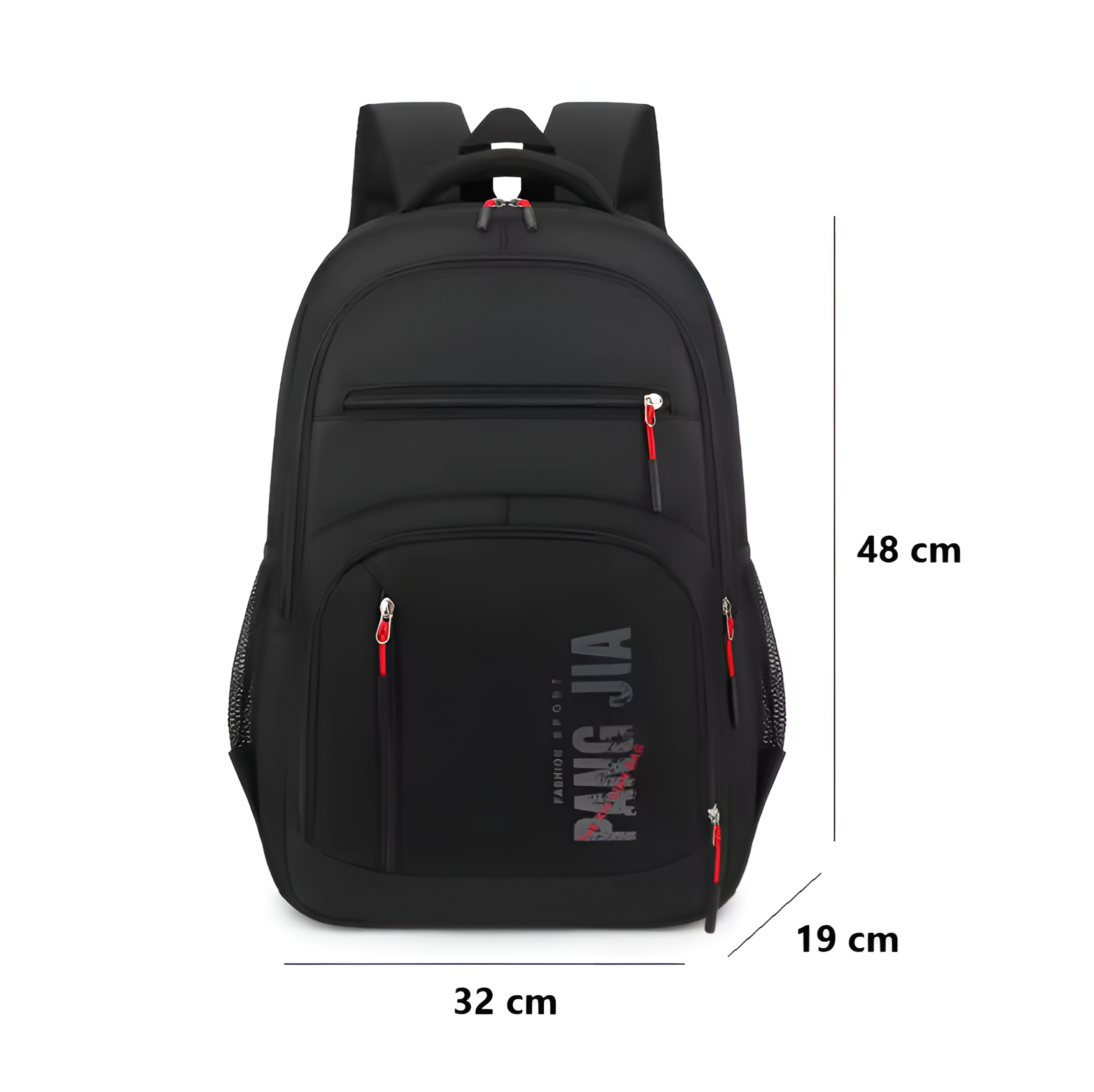 WoYoW® - 16 inches - Computerrugzak - Grote Capaciteit - Unisex - Nylon - Waterbestendig - Laptopvak - Meerdere Vakken - Blauw - Image 2