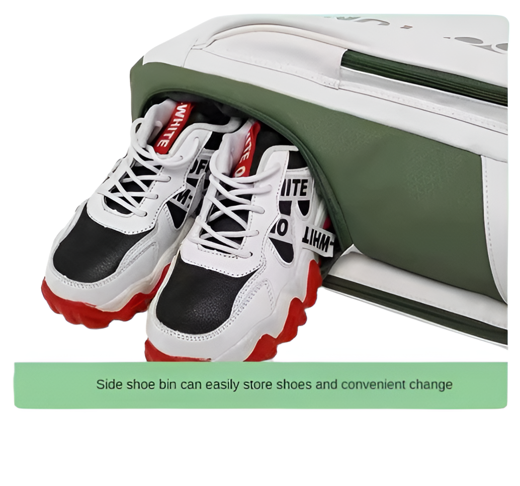 WoYoW® - Badminton Tas Rugzak Voor Mannen - Schoenenvak - Padel Tenis - Schoencompartiment - Racketvak - Verstelbare Schouderband - Polyester - Aquablauw - Image 9
