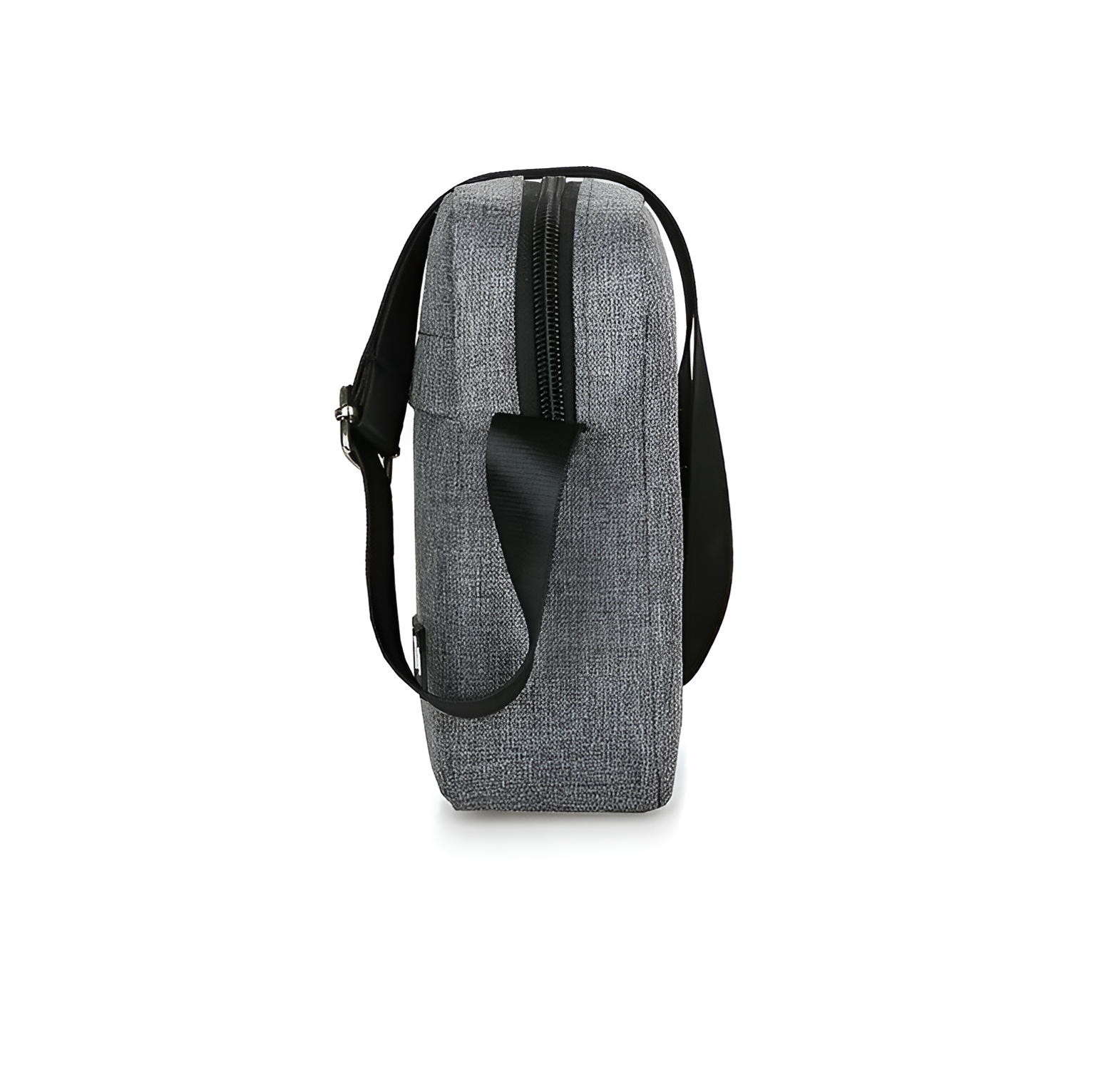 WoYoW® - Oxford Bags Heren Schoudertas - Waterdichte Messenger Crossbody Tassen - Rits - Zakelijke Tassen voor Mannen - Zwart Oranje - Image 5