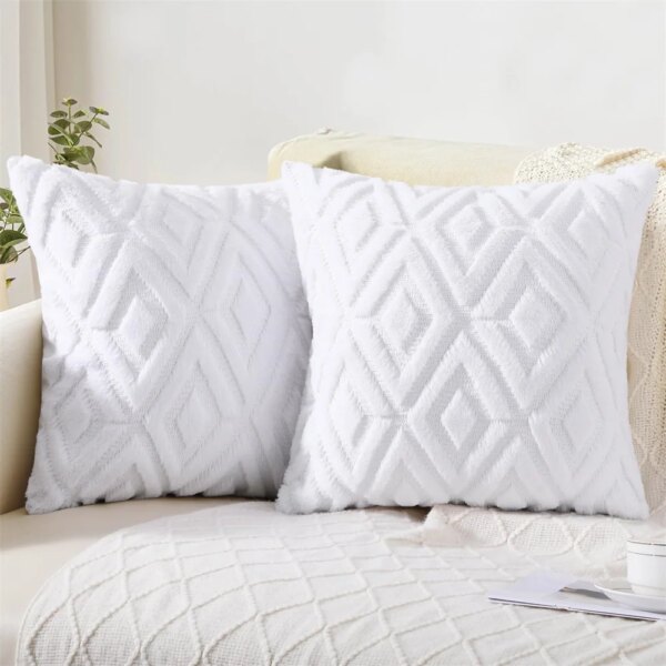 Kitinjoy Fluwelen Sierkussen Cover 40x40 cm Zachte Effen Kussensloop Decor Vierkant Kussen Voor Sofa Slaapkamer Thuis kussensloop 45x45 - AliExpress 15