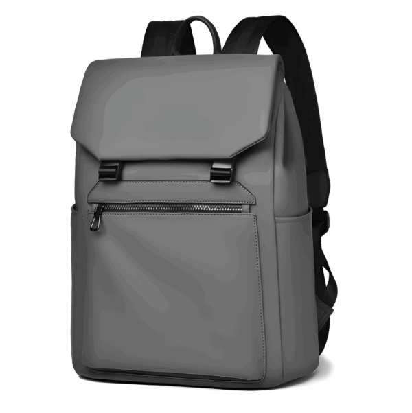 CarryQuest® - 16 Inch Urban Heren Zakelijke Rugzak - Laptop Rugzakken - Reistas - Hoogwaardig Nylon, Waterdicht, Comfortabel Draaggemak - Grijs
