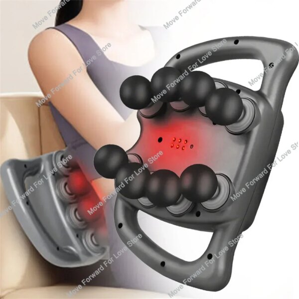 Fascia Gun 6/8/16-Head Spiermassage Gun Professioneel Lichaam Been Rug Schouder Taille Fascia Gun Hoogfrequente Trillingen Massager - AliExpress 66